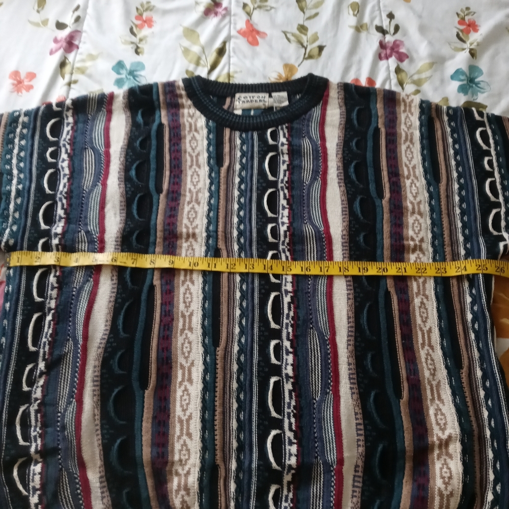 Blue x large cotton traders sweater